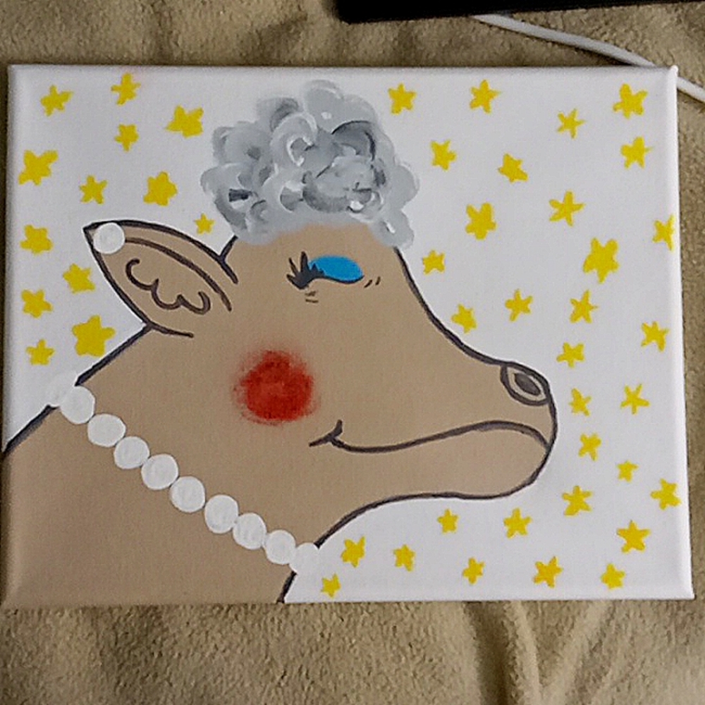 Grandma cow